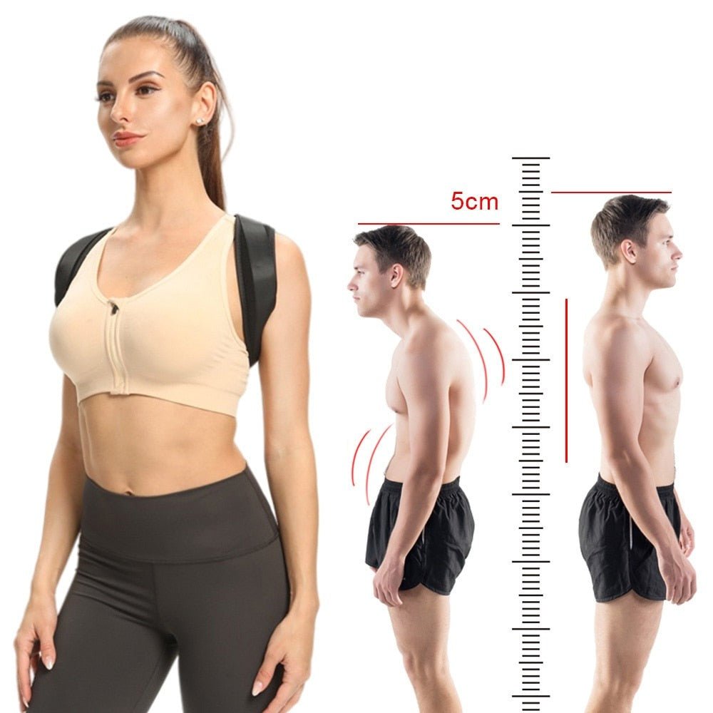 HealtyBack™ I Correcteur posture réglable - Wugafit