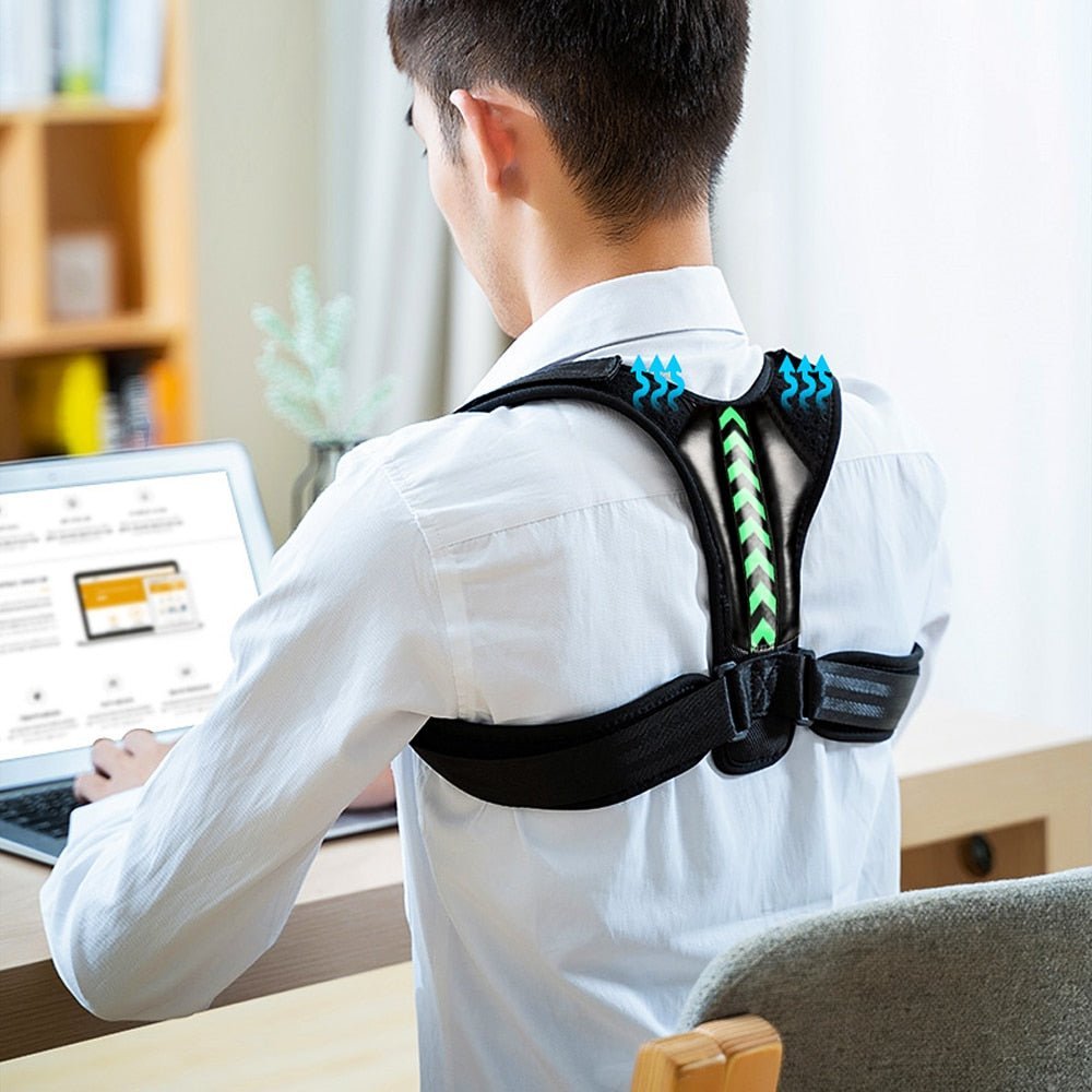 HealtyBack™ I Correcteur posture réglable - Wugafit